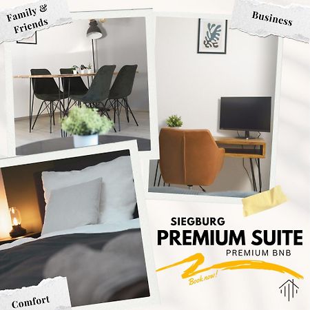 Business & Family - Zentral, 24H Check-In, Xxl Tv Lejlighed Siegburg Eksteriør billede